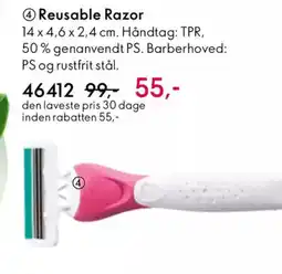 Oriflame Replacement razor tilbud