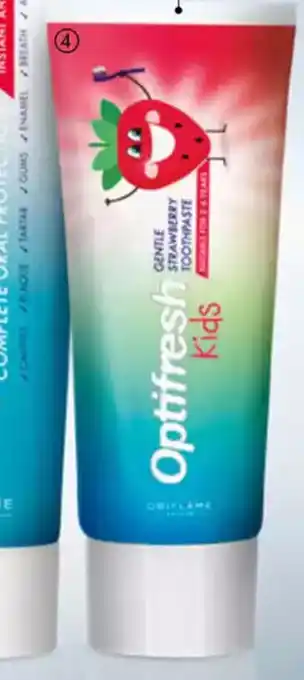 Oriflame Optifresh kids gentle strawberry toothpaste tilbud