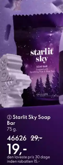 Oriflame Starlit sky soap bar tilbud