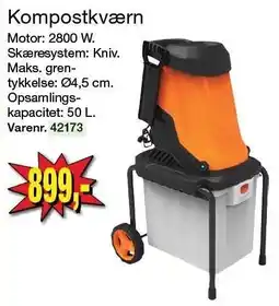 Harald Nyborg Kompostkværn tilbud