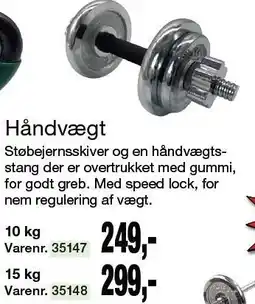 Harald Nyborg Håndvægt tilbud