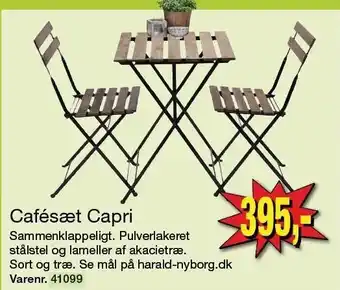 Harald Nyborg Cafésæt Capri tilbud