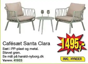 Harald Nyborg Cafésæt Santa Clara tilbud