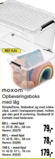 Harald Nyborg Moxom Opbevaringsboks med låg tilbud