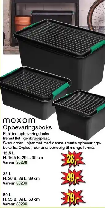 Harald Nyborg Moxom Opbevaringsboks tilbud