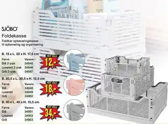 Harald Nyborg Sjöbo Foldekasse tilbud