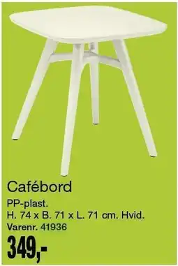 Harald Nyborg cafébord tilbud