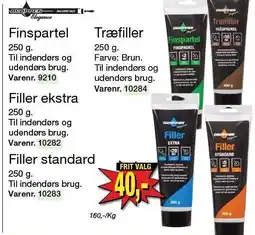 Harald Nyborg Finspartel, Træfiller, Filler ekstra eller Filler standard tilbud