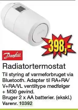 Harald Nyborg Radiatortermostat tilbud