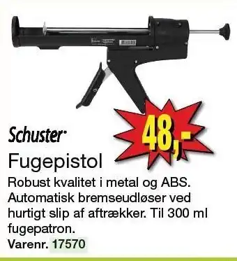 Harald Nyborg Fugepistol tilbud