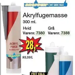 Harald Nyborg Akrylfugemasse tilbud