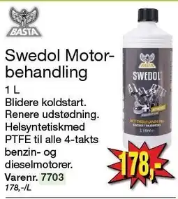 Harald Nyborg Swedol Motorbehandling tilbud