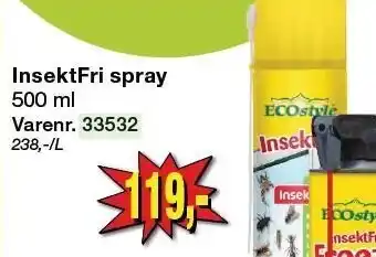 Harald Nyborg InsektFri spray tilbud