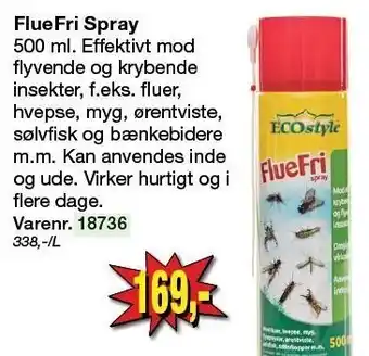 Harald Nyborg FlueFri Spray tilbud