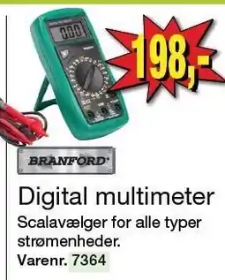 Harald Nyborg Digital multimeter tilbud