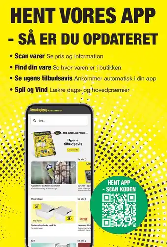 Harald Nyborg HENT VORES APP - SÅ ER DU OPDATERET tilbud