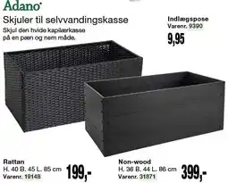 Harald Nyborg Skjuler til selvvandingskasse tilbud