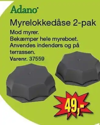 Harald Nyborg Myrelokkedåse 2-pak tilbud