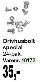 Harald Nyborg Drivhusbolt special tilbud