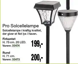 Harald Nyborg Pro Solcellelampe tilbud