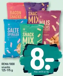 REMA 1000 REMA 1000 snacks tilbud