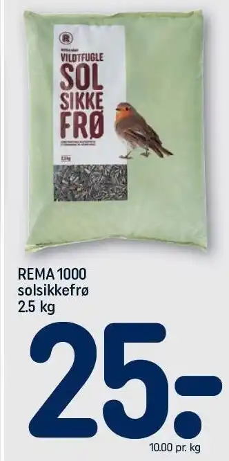 REMA 1000 REMA 1000 solsikkefrø tilbud