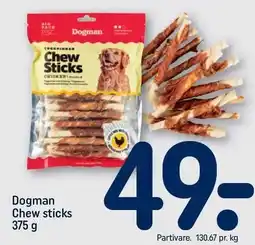 REMA 1000 Dogman Chew sticks tilbud