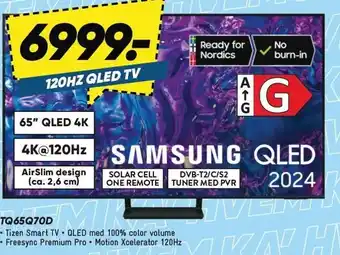 Bilka SAMSUNG TQ65Q70D tilbud