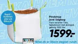 Bilka Pindstrup jord i bigbag tilbud