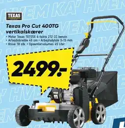 Bilka Texas Pro Cut 400TG vertikalskærer tilbud