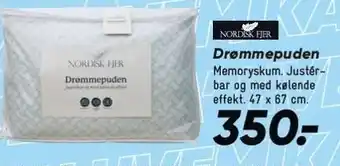 Bilka NORDISK FJER Drømmepuden tilbud