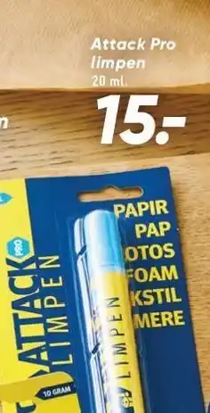 Bilka DANPEN Attack Pro limpen tilbud