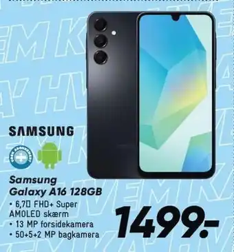 Bilka Samsung Galaxy A16 128GB tilbud