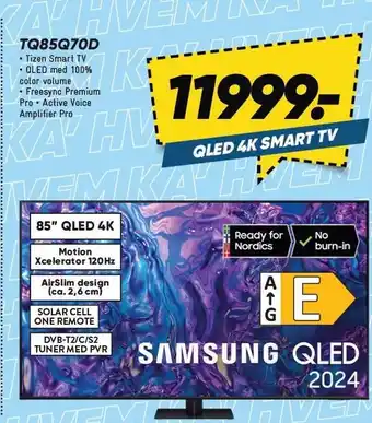 Bilka Samsung TQ85Q70D tilbud