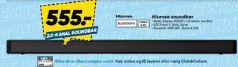 Bilka Hisense soundbar tilbud