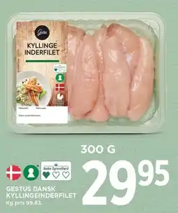 MENY GESTUS DANSK KYLLINGEINDERFILET tilbud