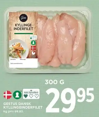 MENY GESTUS DANSK KYLLINGEINDERFILET tilbud