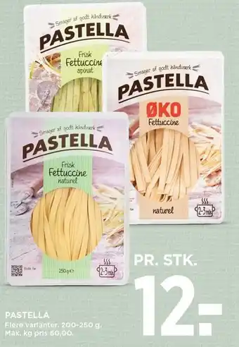 MENY PASTELLA tilbud