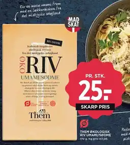 MENY THEM ØKOLOGISK RIV UMAMI/SØDME tilbud