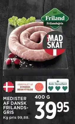 MENY MEDISTER AF DANSK FRILANDSGRIS 400 g tilbud