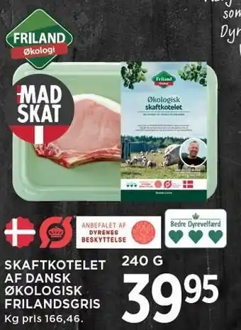 MENY SKAFTKOTELET AF DANSK ØKOLOGISK FRILANDSGRIS 240 g tilbud