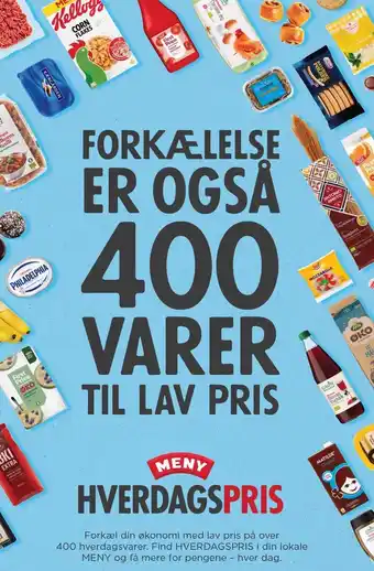 MENY FORKÆLELSE ER OGSÅ 400 VARER TIL LAV PRIS tilbud