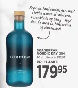 MENY SKAGERRAK NORDIC DRY GIN tilbud