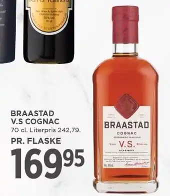 MENY BRAASTAD V.S COGNAC tilbud