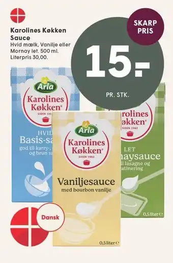 SPAR Karolines Køkken Sauce tilbud