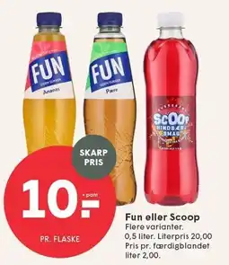 SPAR Fun eller Scoop tilbud