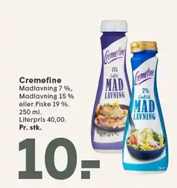 SPAR Cremefine tilbud