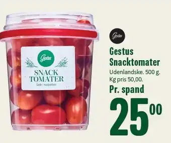 Min Købmand Gestus Snacktomater tilbud