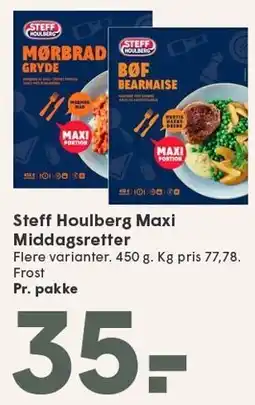 SPAR Steff Houlberg Maxi Middagsretter tilbud