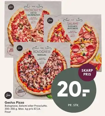 SPAR Gestus Pizza tilbud